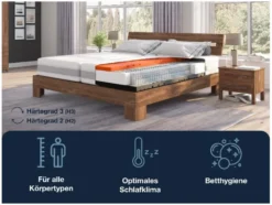 Hn8 Schlafsysteme 7-Zonen Taschenfederkern-Matratze »Sleep Balance« TFK, mit Duokern