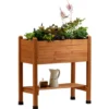 Hochbeet, aus Holz, L 75 x B 37 x H 79 cm