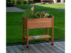 Hochbeet, aus Holz, L 75 x B 37 x H 79 cm