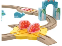 Holz Eisenbahnset »Montessori-Set / Unterwasserwelt«