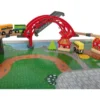 Holzeisenbahn Spieltisch, 100-teilig