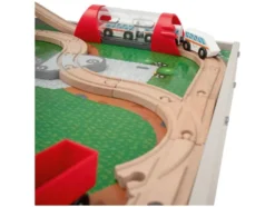 Holzeisenbahn Spieltisch, 100-teilig