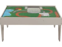 Holzeisenbahn Spieltisch, 100-teilig