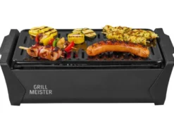 Holzkohlegrill mit Aktivbelüftung »KANSAS«, kabellos