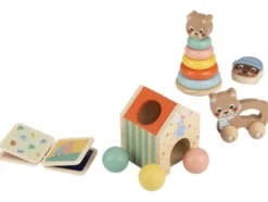 Holz Spiel- und Lernboxen