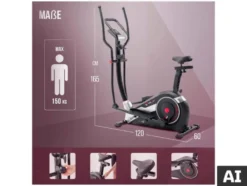 Hybrid Trainer »AX 6500«, Heim- Crosstrainer 2in1