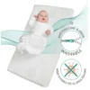 2in1 Beistellbett mit Barriere + Matratze