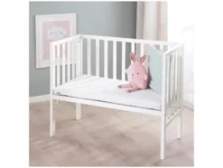 2in1 Beistellbett mit Barriere + Matratze