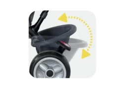 3-in-1 Dreirad »Baby Driver Plus«, Premium-Ausstattung