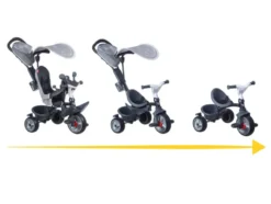 3-in-1 Dreirad »Baby Driver Plus«, Premium-Ausstattung