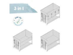 3in1 Stubenbett