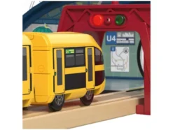 Interaktiver Bahnhof-Set / Feuerwehr Einsatz-Set