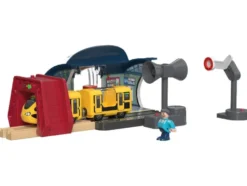 Interaktiver Bahnhof-Set / Feuerwehr Einsatz-Set