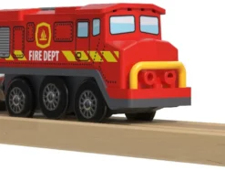 Interaktiver Bahnhof-Set / Feuerwehr Einsatz-Set