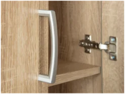 Inter Link Vielseitiger Aktenschrank, 2 Türen – Praktisch, modern und flexibel