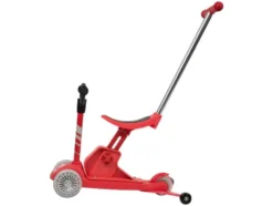 4-in-1 Tri-Scooter, mit Stützrädern