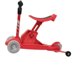 4-in-1 Tri-Scooter, mit Stützrädern