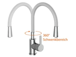 Küchenarmatur Flexo, mit Cold-Start Funktion