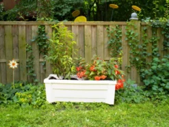 KHW Calypso Pflanzkasten mit Bewässerungssystem, B 79 x T 35 x H 33 cm
