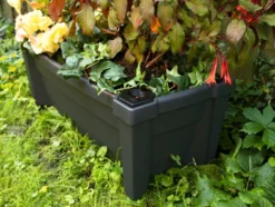KHW Calypso Pflanzkasten mit Bewässerungssystem, B 79 x T 35 x H 33 cm