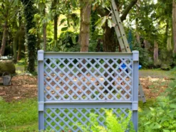 KHW Pflanzkasten mit Spalier zentral, L 100 cm, 110 Liter, Kunststoff