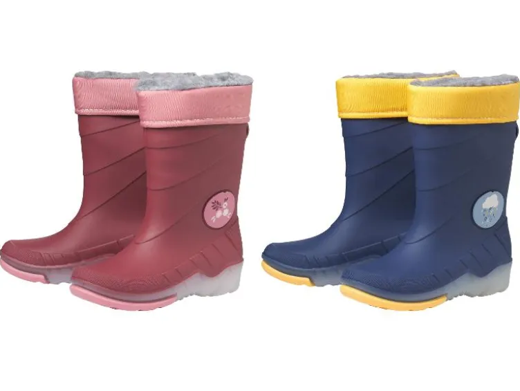 Kinder Blinkregenstiefel