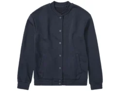 Kinder Mädchen College-Jacke, mit Stehkragen