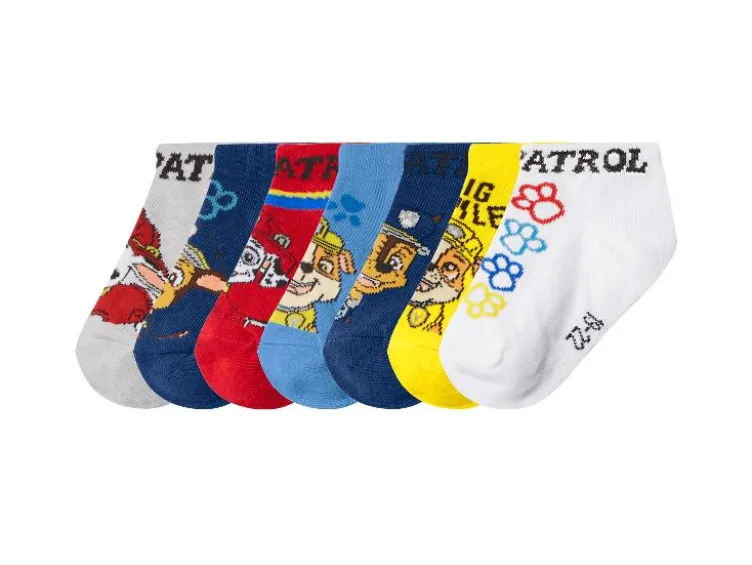 Kinder Socken »Paw Patrol«, 7 Paar