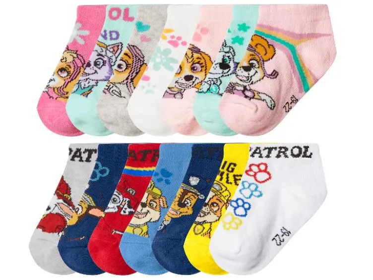 Kinder Socken »Paw Patrol«, 7 Paar