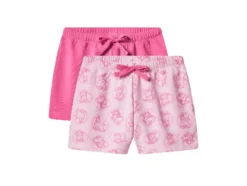 Kinder-Sweatshorts »Peppa Pig / Bluey / Spiderman / Cars«, 2 Stück