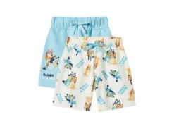Kinder-Sweatshorts »Peppa Pig / Bluey / Spiderman / Cars«, 2 Stück