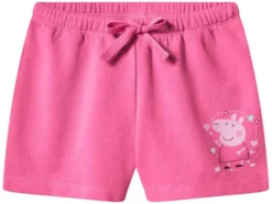 Kinder-Sweatshorts »Peppa Pig / Bluey / Spiderman / Cars«, 2 Stück