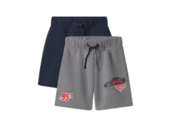 Kinder-Sweatshorts »Peppa Pig / Bluey / Spiderman / Cars«, 2 Stück