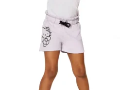 Kinder-Sweatshorts, 2 Stück, mit Baumwolle