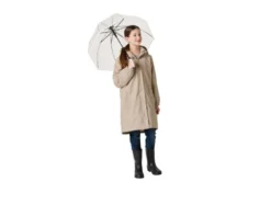 Kinder Thermo-Regenjacke, mit Teddyfutter