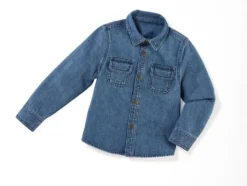 Kleinkinder Jeansjacke aus reiner Baumwolle