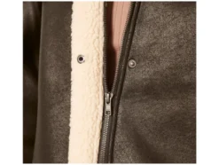 Kleinkinder Kinder Bikerjacke in Velourslederoptik