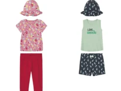 Kleinkinder Set, 3-teilig, mit Hut