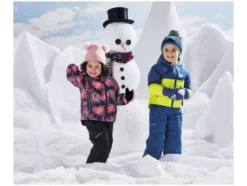 Kleinkinder Skijacke, mit Kinnschutz