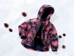 Kleinkinder Skijacke, mit Schneefang