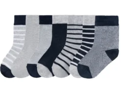 Kleinkinder Socken, 7 Paar, mit Bio-Baumwolle