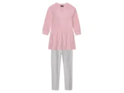 Kleinkinder Sweatkleid und Leggins, 2-teiliges Set