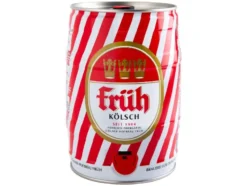Kölsch 5 Liter Bierfass mit Zapfhahn, Pfandfrei 4,8% Vol