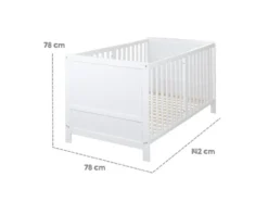 Kombi-Kinderbett »Easy Sleep«, 70x140 cm
