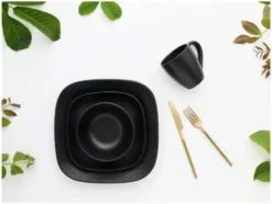 Kombiservice »Magic Black Sqaure«, 16-teilig