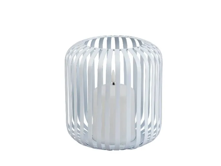 LED-Kerzenlaterne mit Flackereffekt