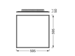 LED-Panelleuchte »Planon Plus 830«