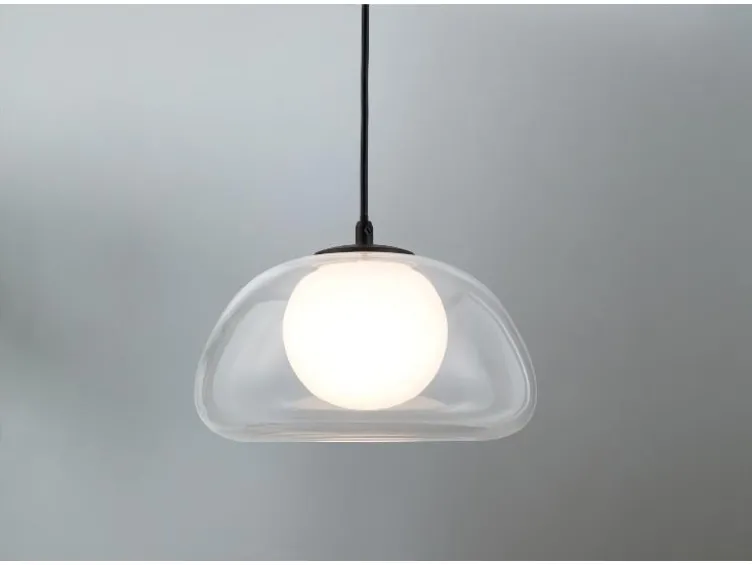 LED-Pendelleuchte, Lampenschirm aus hochwertigem Glas