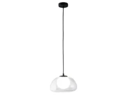 LED-Pendelleuchte, Lampenschirm aus hochwertigem Glas