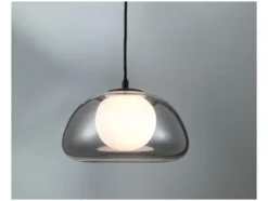 LED-Pendelleuchte, Lampenschirm aus hochwertigem Glas